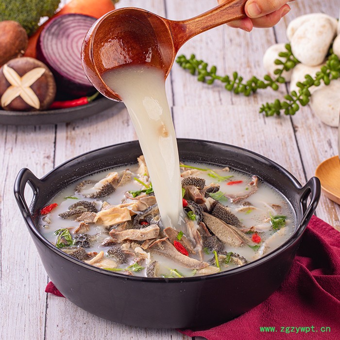 招牌羊杂汤[阿牧特] 半成品羊杂羊汤批发 原料新鲜 不含防腐剂 带酱料 内蒙小肥羊食品 厂家直发图4