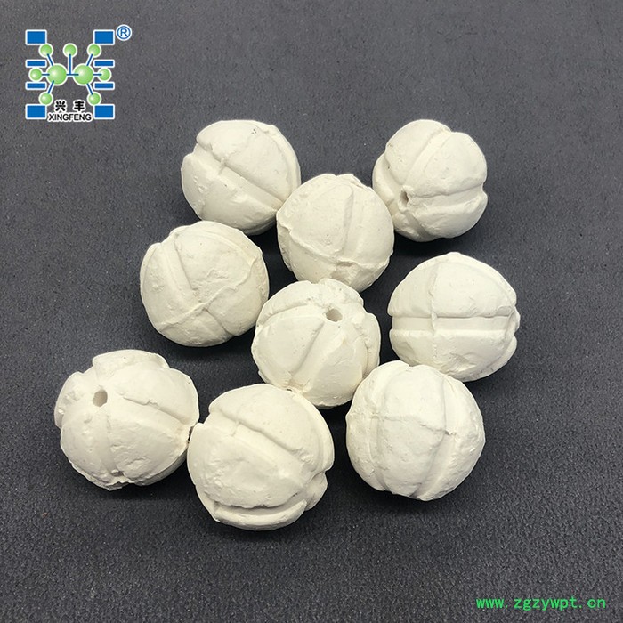 供应开孔瓷球 高铝 中铝 低铝 6mm-60mm 催化剂覆盖支撑填料图7