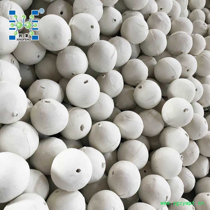 供应开孔瓷球 高铝 中铝 低铝 6mm-60mm 催化剂覆盖支撑填料图4