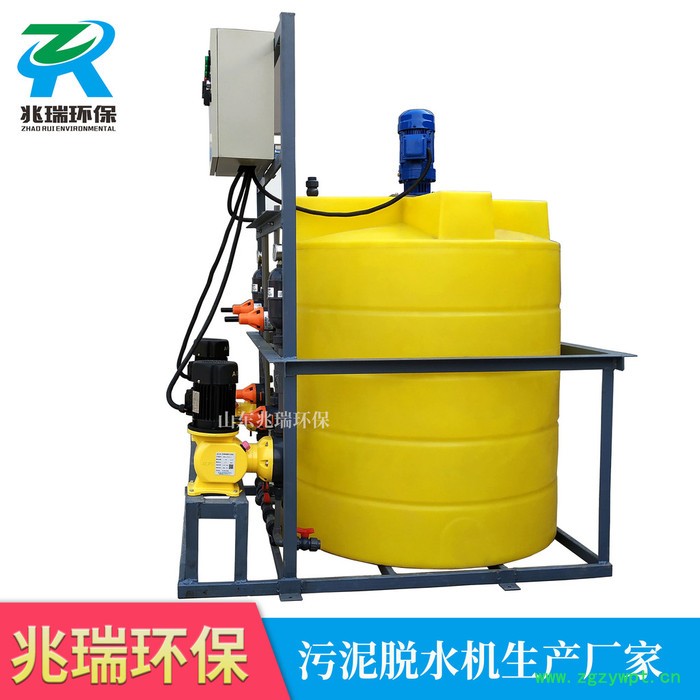 pam全自动加药装置 加药设备 PAC一体化加药装置 加药装置 兆瑞环保厂家ZR-TJ003图4