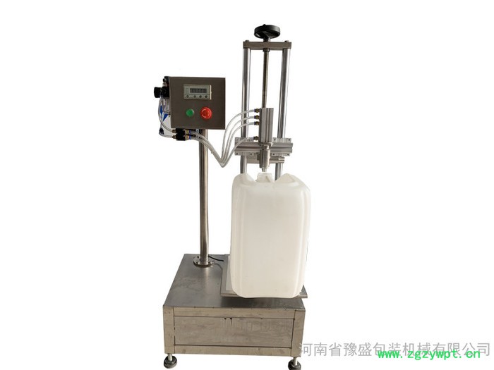 厂家液体称重灌装机 防腐剂自动计量灌装机 菜籽油灌装机单头简易称重式灌装机图6