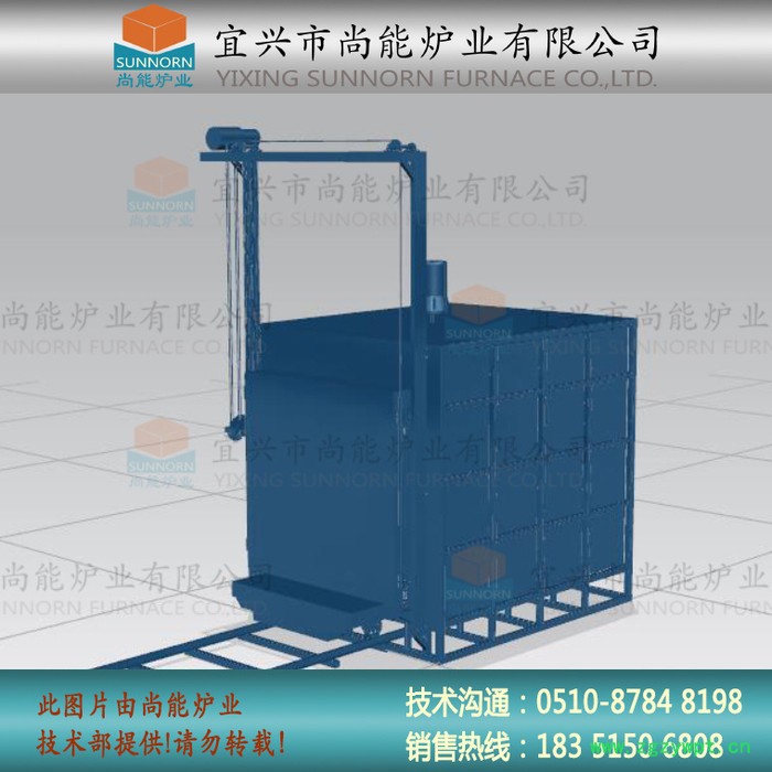 热处理台车炉催化剂台车炉陶瓷台车炉台车式电阻炉图3