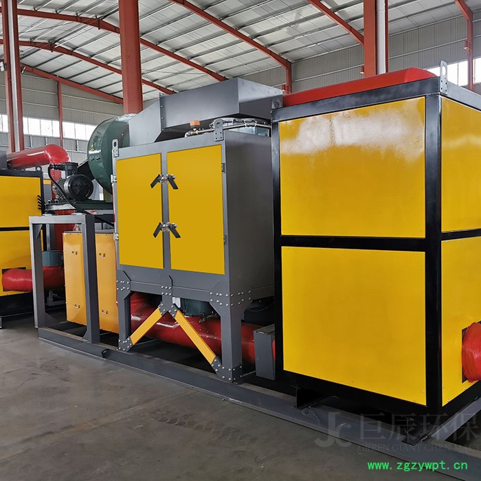 催化燃烧设备 活性炭催化燃烧设备 油漆废气净化催化剂催化燃烧设备 巨辰环保设备 废气治理催化燃烧装置在线设备图2