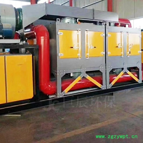 催化燃烧设备 活性炭催化燃烧设备 油漆废气净化催化剂催化燃烧设备 巨辰环保设备 废气治理催化燃烧装置在线设备图6