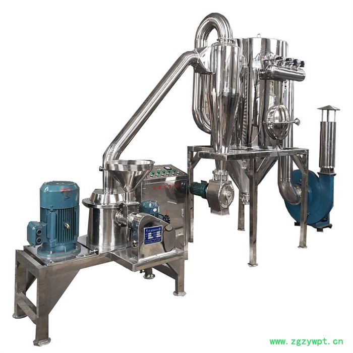 低温式白砂糖粉碎机,添加剂粉碎机,催化剂粉碎设备,黄精超细粉碎机图4