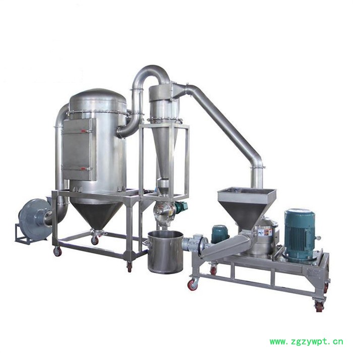 低温式白砂糖粉碎机,添加剂粉碎机,催化剂粉碎设备,黄精超细粉碎机图3