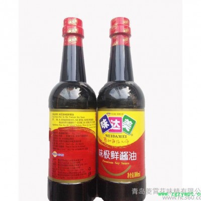 味达美味极鲜酱油800ml   黄豆特级酱油无防腐剂增香回味
