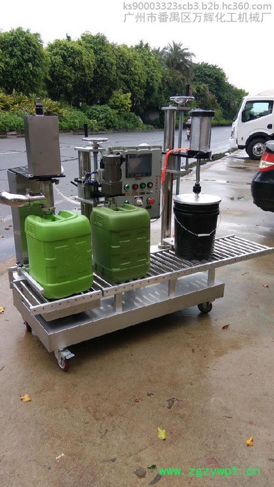 防水涂料自动灌装机 自动锁盖灌装机 涂料灌装机 三合一灌装机 防腐剂自动灌装机 硫酸自动灌装机 盐酸自动灌装机图8