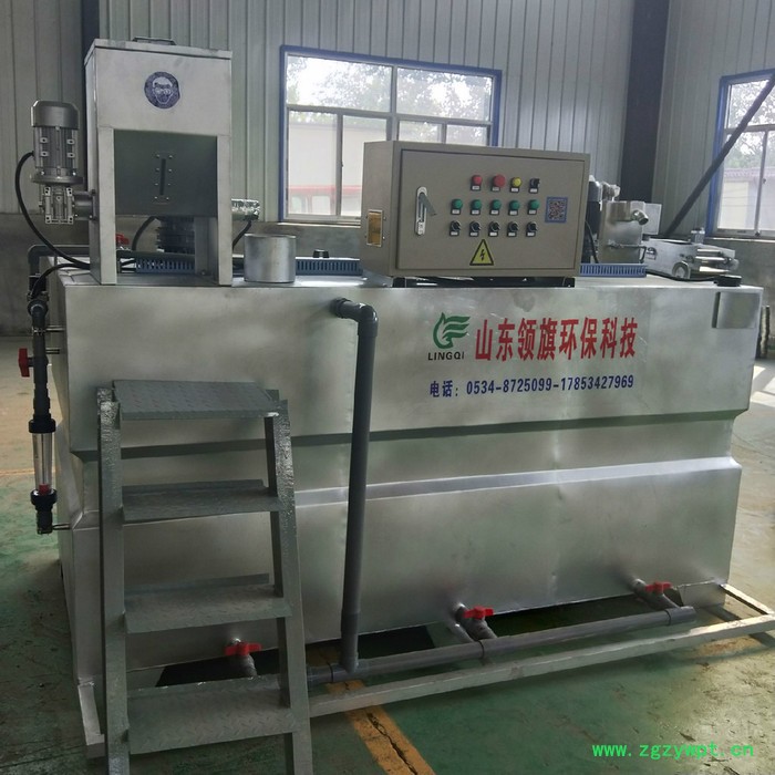 山东领旗 全自动加药机厂家 全自动加药装置 不同材质不同规格图7