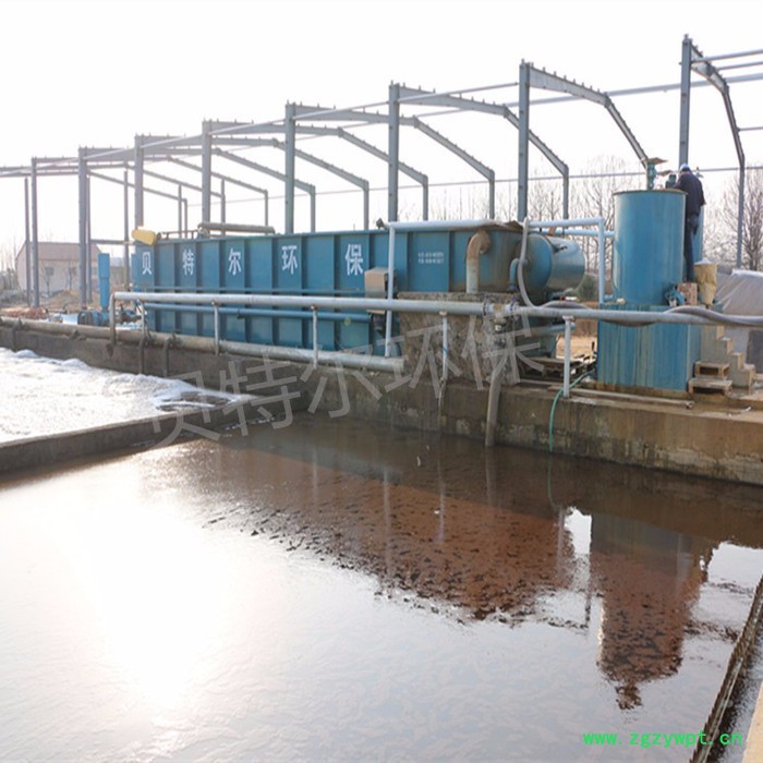 供应全自动加药装置污水处理设备 YW溶气气浮机 有效去除表层悬浮物 达标排放 厂家【贝特尔】图2