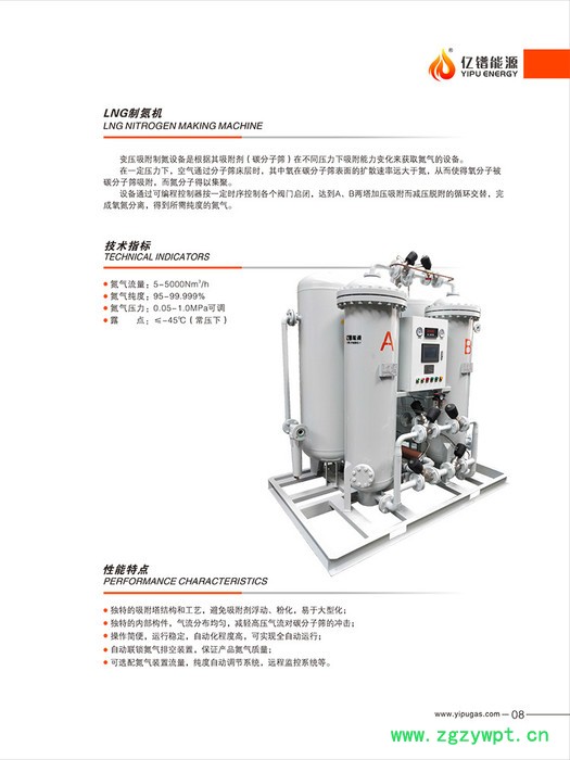 制氮机_小型制氮机_食品制氮机_工业制氮机_空分制氮机_浙江亿镨制氮机厂家_化工制氮机_制氮机机组图4