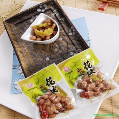 杭富  泡椒花生 即食  下酒菜 酒店凉菜  无防腐剂　散称