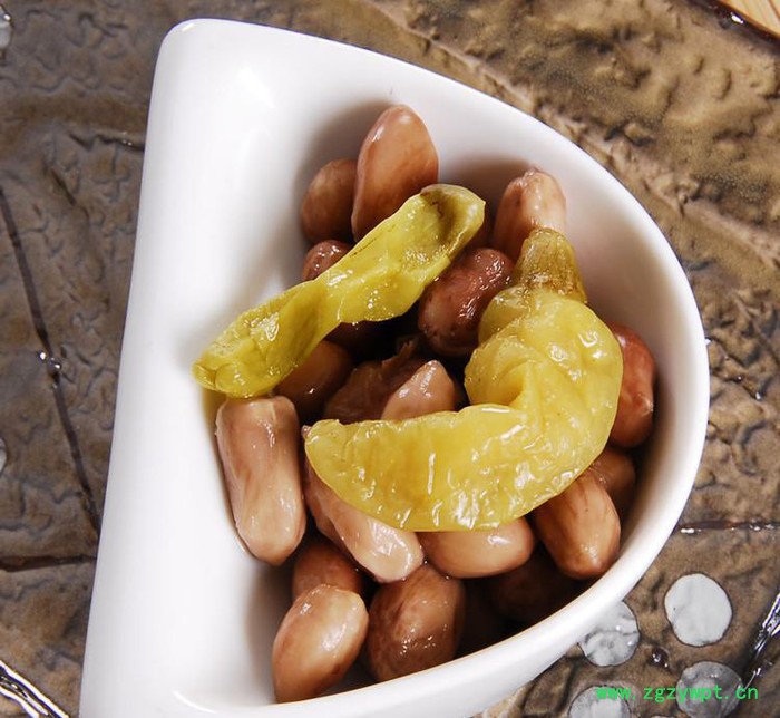 杭富  泡椒花生 即食  下酒菜 酒店凉菜  无防腐剂　散称图2