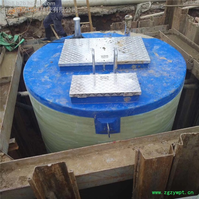 青海省西宁市 价格低 生活污水处理设备 芬顿反应器 加药装置 一体化设备 废水处理设备 气浮机  小区一体化预制泵站图4