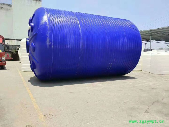 山西污水处理加药装置 蓝色避光塑胶大桶 药剂桶 种子罐【赛普塑料】图2