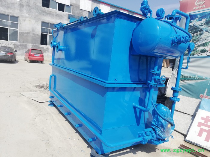 供应海南省文昌市 生活污水处理设备  **价廉 出水效果稳定 寿命长 【留润环保** 加药装置 溶气式气浮机图3