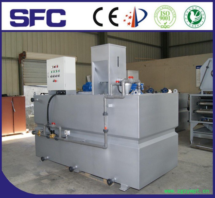 【上海富产】PL3-2000三槽式粉体溶解装置 一体化加药装置