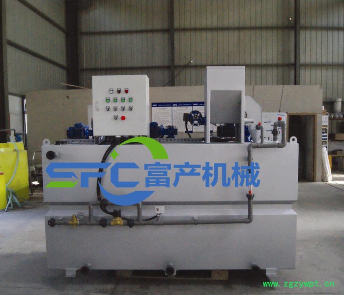 【上海富产】PL3-2000三槽式粉体溶解装置 一体化加药装置图3