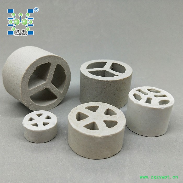 兴丰 直供陶瓷散堆填料3Y填料扁环3Y陶瓷催化剂载体填料图7