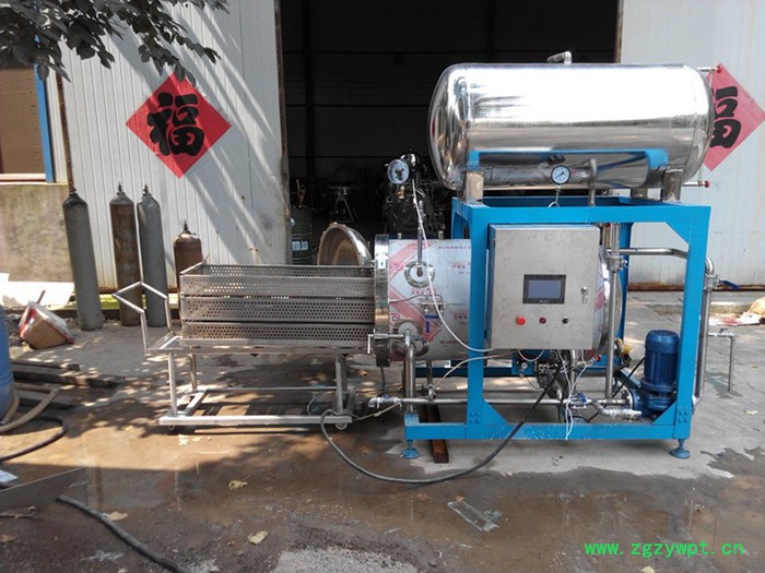 诸城800电加热杀菌锅,熟食品不用防腐剂也能保质期一年图2