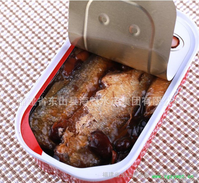 深海食材 海魁125g豆豉黄鱼罐头 特产整箱 不含防腐剂图3