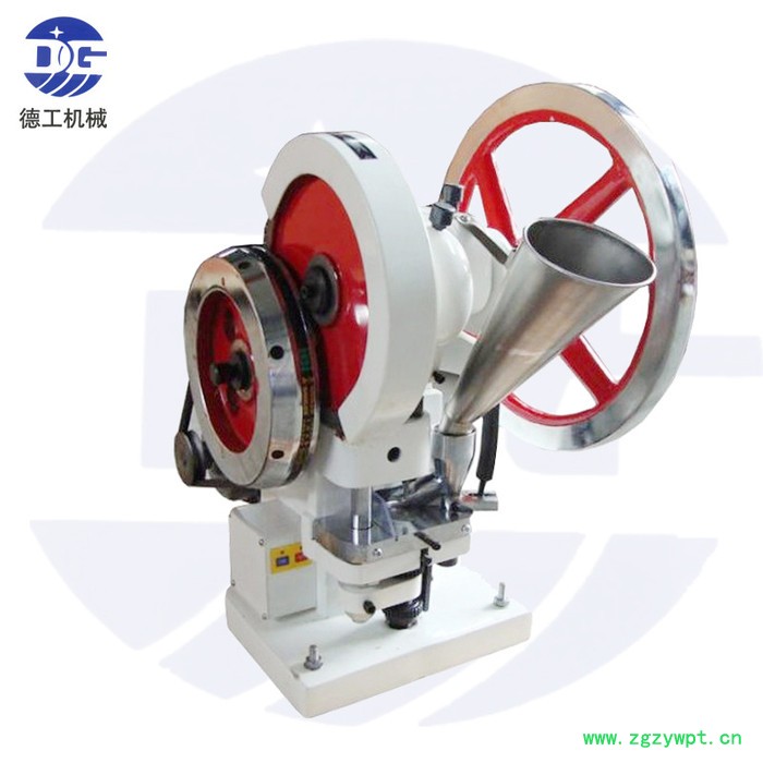 德工YP-5T单冲压片机 催化剂泡腾片维C糖果打锭机 干粉压片机图2