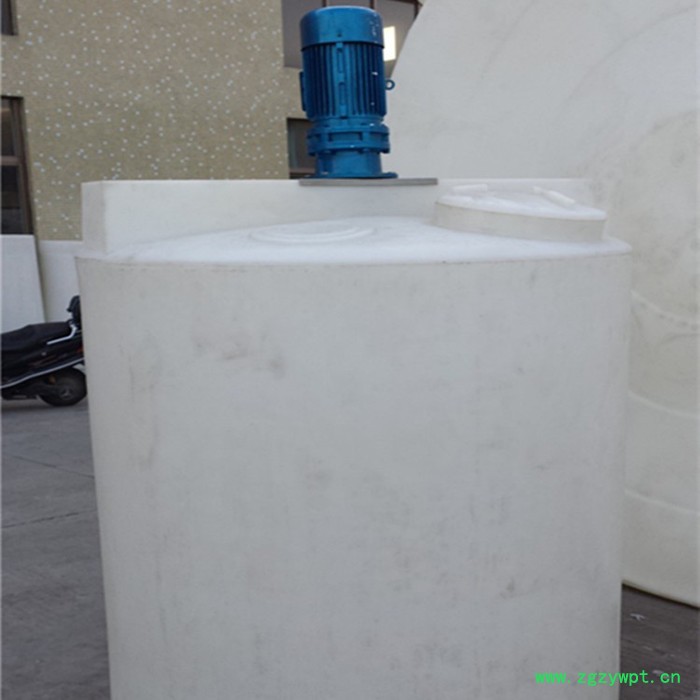 500L塑料材质水处理加药箱 混合搅拌加药装置专用桶图4