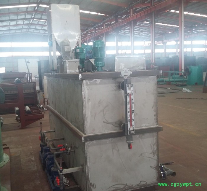 干粉投加机 三腔全自动一体化泡药装置 全自动三槽式加药装置图2