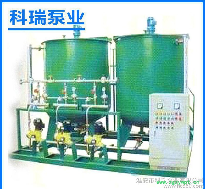 科瑞泵业 化工成套设备 磷酸盐缓蚀剂加药装置 PAM PAC加药装置 **