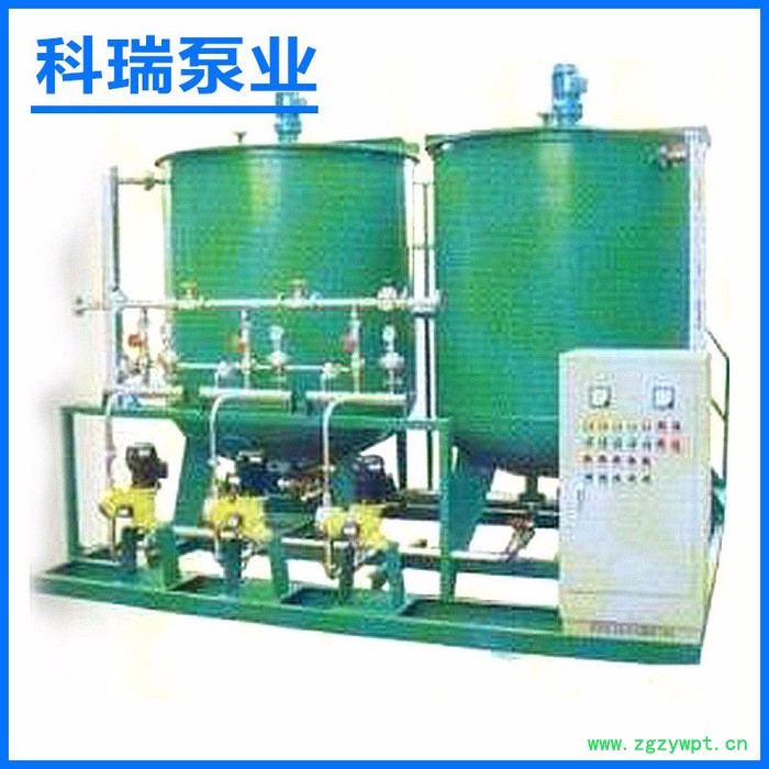 科瑞泵业 化工成套设备 磷酸盐缓蚀剂加药装置 PAM PAC加药装置 **图2
