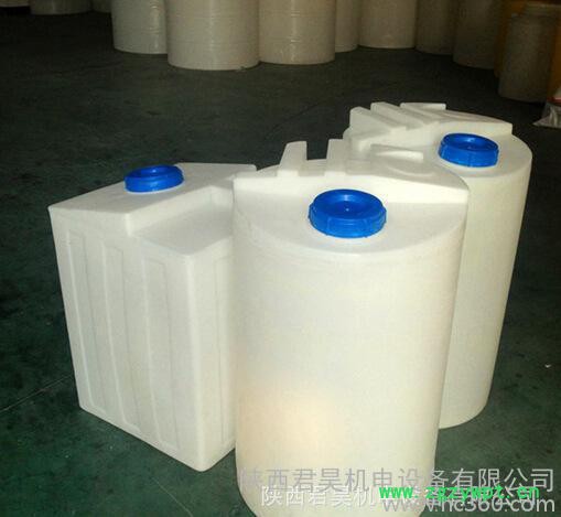 西安PE加药桶 PAC简易加药装置 白色/黄色加药箱搅拌罐图2