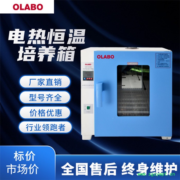 欧莱博 DHP-9054B 培养箱电热低实验室生化霉菌 恒湿细菌微生物恒温箱 电热恒温培养箱 电热恒温培养箱