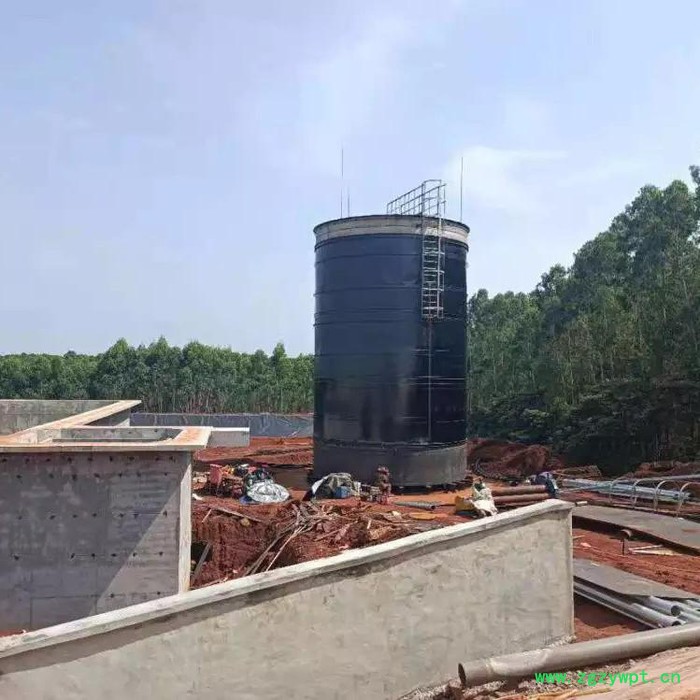 卓远IC 厌氧反应器 沼气设备 搪瓷罐板订制 搪瓷拼装罐 设计施工一体化图5