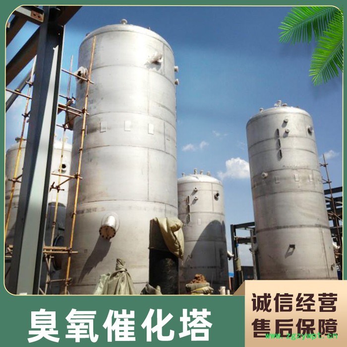 森洋臭氧催化塔  臭氧催化氧化塔  臭氧反应器 臭氧催化氧化装置  臭氧催化氧化反应器   臭氧反应器图4