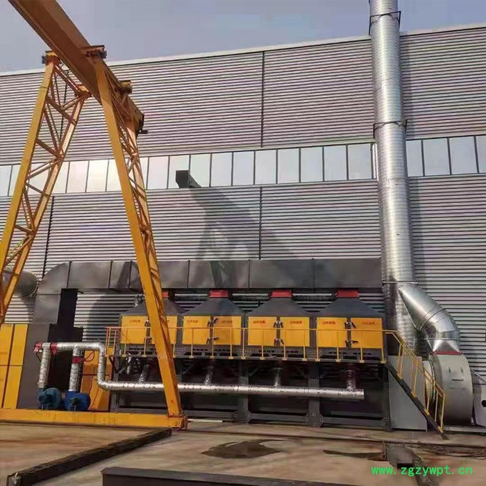 催化燃烧设备 催化燃烧反应器 活性炭吸附装置 工业化工尾气处理图6