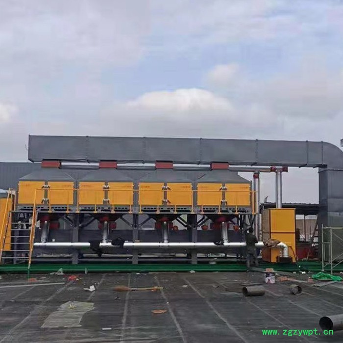 催化燃烧设备 催化燃烧反应器 活性炭吸附装置 工业化工尾气处理图4