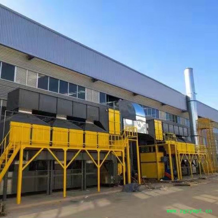 催化燃烧设备 催化燃烧反应器 活性炭吸附装置 工业化工尾气处理图3