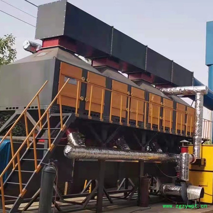 催化燃烧设备 催化燃烧反应器 活性炭吸附装置 工业化工尾气处理图5