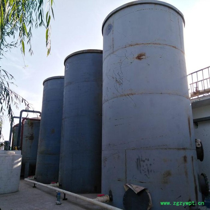 微电解反应器厂家，万泓微电解反应器，玻璃钢微电解设备图4