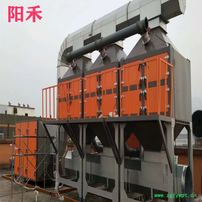 阳禾    催化燃烧废气处理设备 反应器废气处理; RCO活性炭吸附脱附'工业废气处理设备有机废气处理装置图7