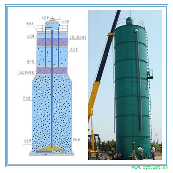 紫鼎环保 ic厌氧反应设备 IC高效厌氧反应器 厌氧反应塔图2