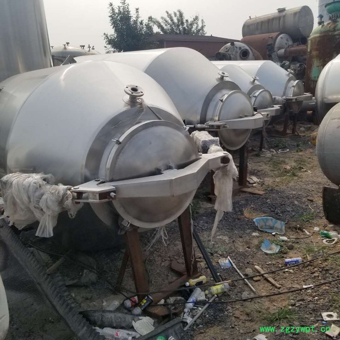 九洲出售二手5立方不锈钢发酵罐 直供二手发酵罐 储罐价格图4