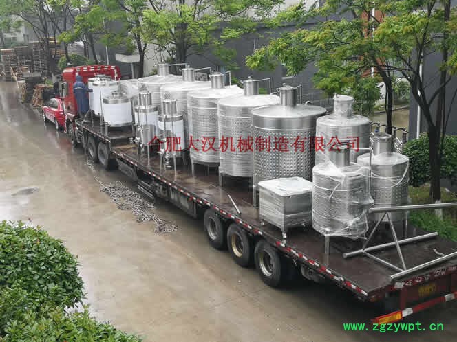 大汉 葡萄酒设备厂家 果酒发酵罐 葡萄酒不锈钢发酵罐图3