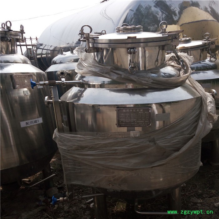 供应二手不锈钢发酵罐 生物发酵罐 搅拌发酵罐出售图6