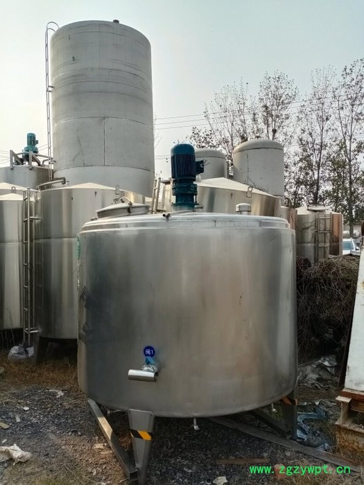 常年出售二手15立方发酵罐 二手乳品发酵罐 不锈钢发酵罐图2