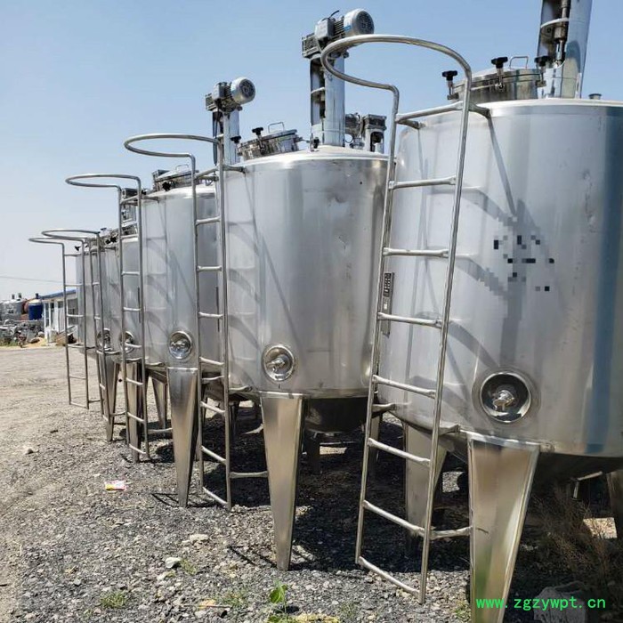 常年出售二手15立方发酵罐 二手乳品发酵罐 不锈钢发酵罐图3