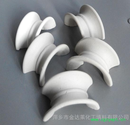 氧氯化反应器 DN25陶瓷矩鞍环填料价格及图片图2