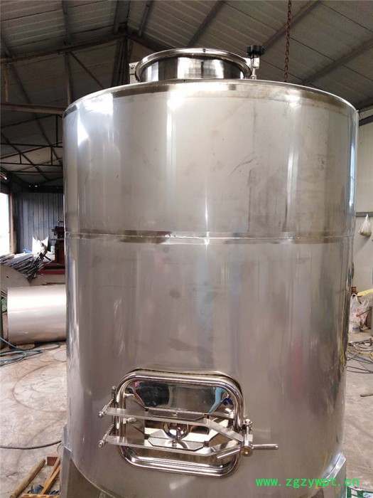 志云** 304不锈钢发酵罐 不锈钢酒容器 立式密封发酵罐 电话议价图4