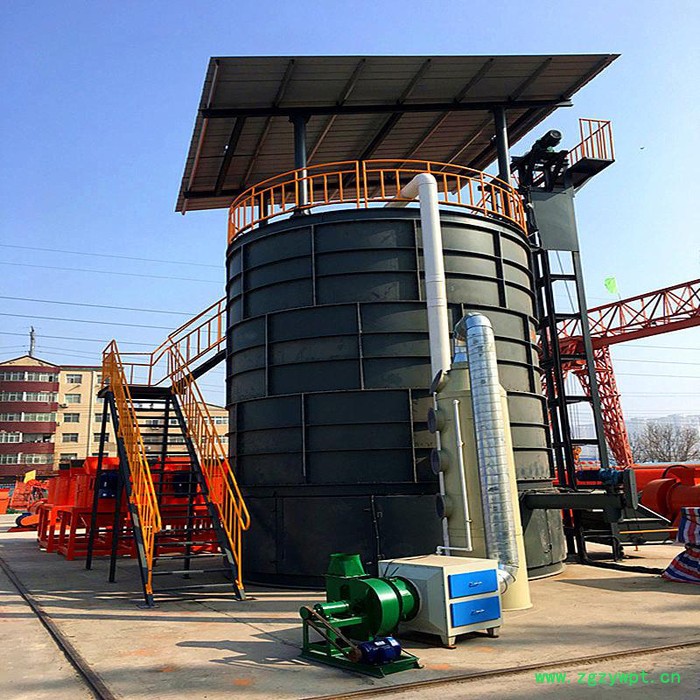 万顺 发酵罐 有机肥加工成套设备 禽畜粪便发酵加工有机肥设备图3