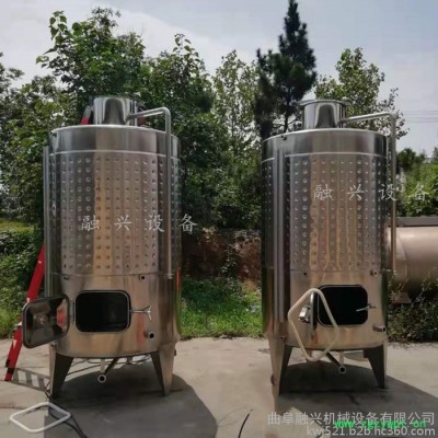 不锈钢葡萄酒发酵罐 冷冻罐 小型储液罐制造工艺 家用弥勒板式发酵罐 水果储畜罐